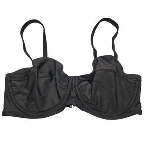 Aerie Black Underwired Bikini Top Size 34dd‎ Nwt